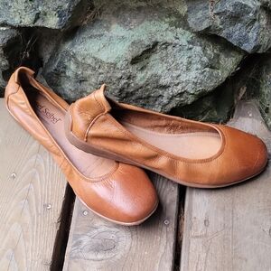 Josef Seibel Tan Leather Women's Flats